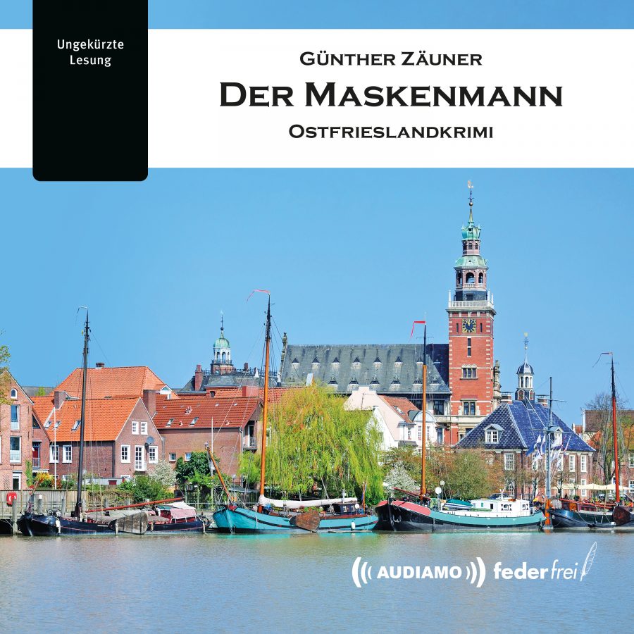 Der Maskenmann. Cover. Audiamo Hörbuch Verlag